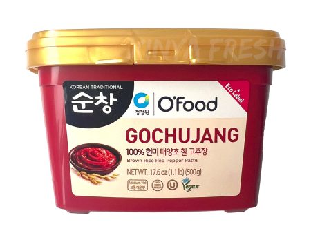 Brown Rice Red Pepper Paste CHUNG JUNG ONE 500g For Discount