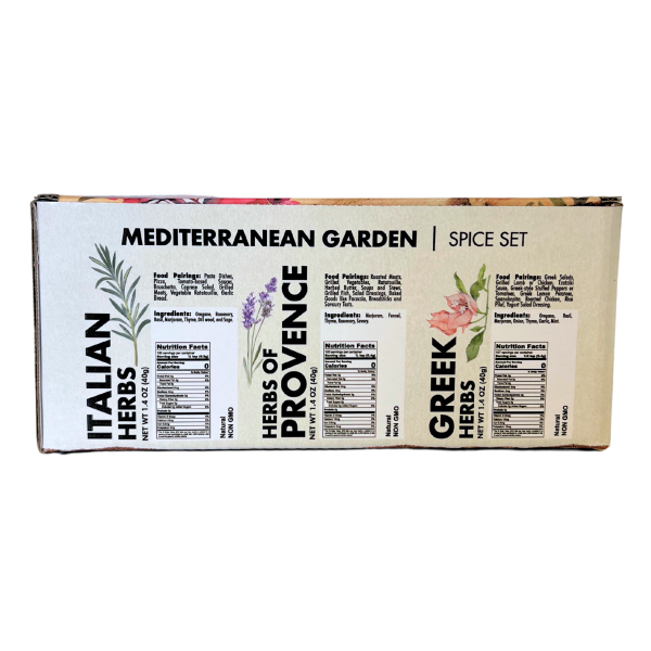 MEDITERRANEAN GARDEN 3-PACK SPICE SET (4.23 oz) Discount