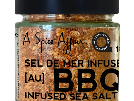 BBQ INFUSED SEA SALT 180 G (6.3 oz) Supply