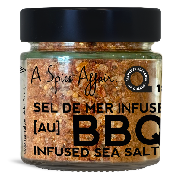 BBQ INFUSED SEA SALT 180 G (6.3 oz) Supply