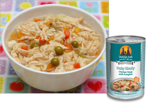 Weruva - Funky Chunky Chicken Soup with Pumpkin - Wet Dog Food - 14oz Sale