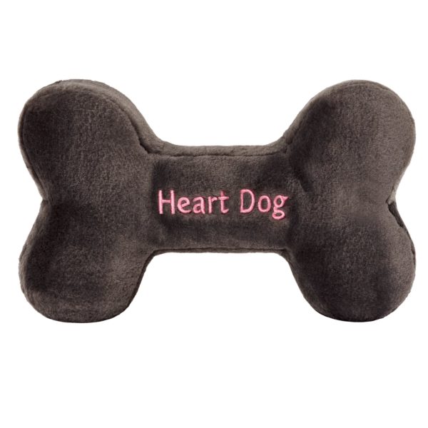 Fluff & Tuff - Heart Dog Bone Toy Online