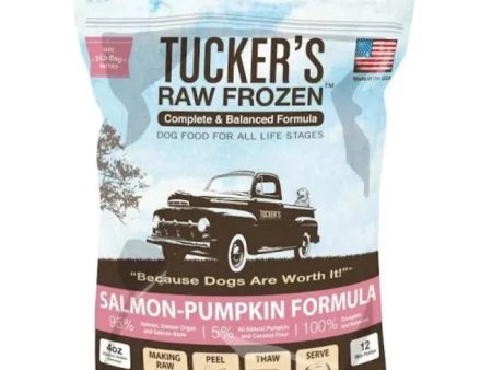 Tucker s - Salmon Pumpkin - Raw Dog Food - Various Sizes (PRE-ORDER-Local Delivery Only) Online Sale