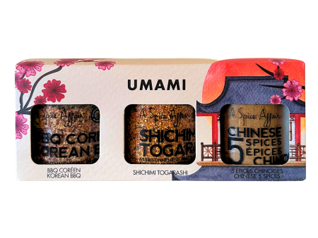 UMAMI ASIAN 3-PACK SPICE SET (320 G) on Sale