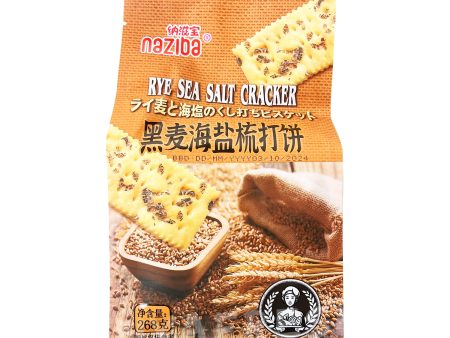 Rye SeaSalt Soda Cracker NAZIBA 268g For Cheap