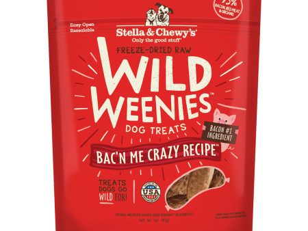 Stella & Chewy s - Wild Weenies Bac n Me Crazy Treat Supply