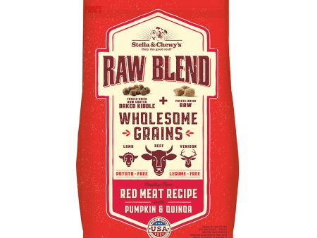 Stella & Chewy s - Raw Blend Wholesome Grains Red Meat - Dry Dog Food - Various Sizes For Sale