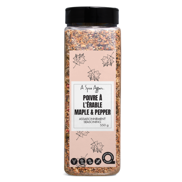 MAPLE & PEPPER SEASONING 550 G (19.4 oz) Online Sale