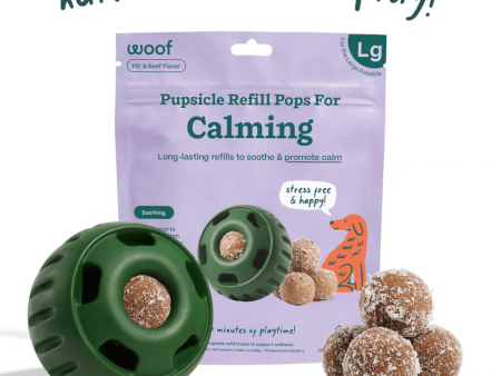 Woof - Calming Wellness Pupsicle Refill Pops Online Sale