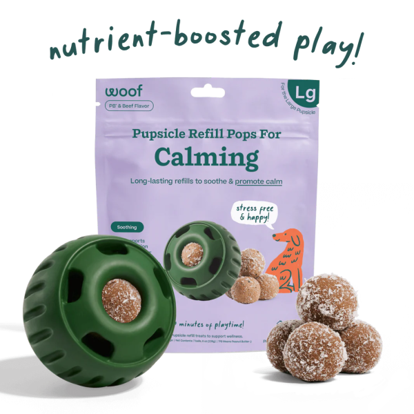 Woof - Calming Wellness Pupsicle Refill Pops Online Sale