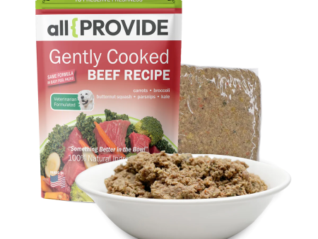 All Provide - Gently Cooked Beef - Gently Cooked Dog Food - 2 lb (Local Delivery Only) Sale