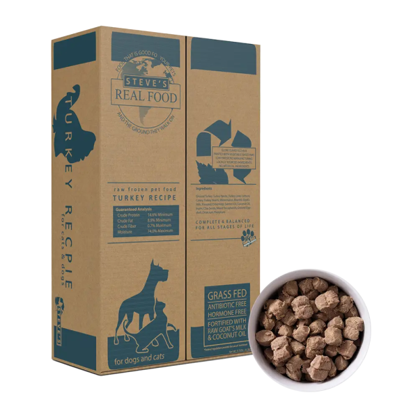 Steve s Real Food - Turkey Nuggets - Raw Dog Food - Various Sizes (Local Delivery Only) Online