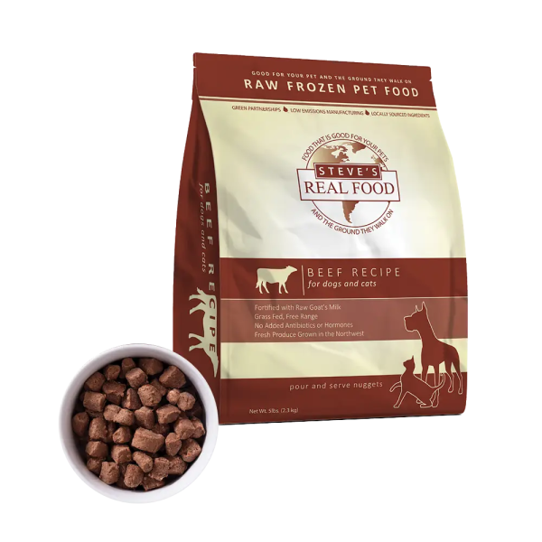 Steve s Real Food - Beef Nuggets - Raw Dog Food - Various Sizes (Local Delivery Only) on Sale