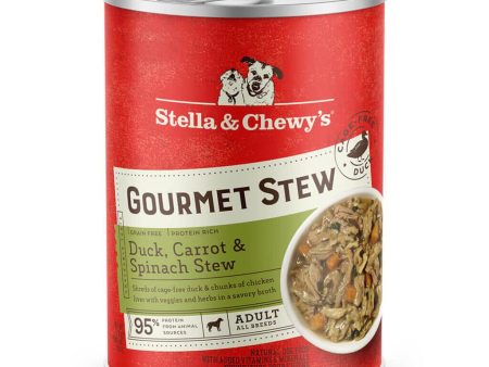 Stella & Chewy s - Gourmet Stew Duck Carrot & Spinach - Wet Dog Food - 12.5oz Cheap