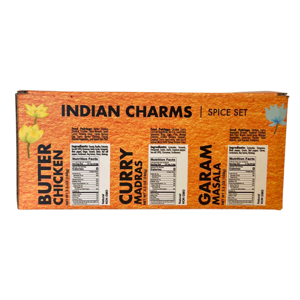 INDIAN CHARMS 3-PACK SPICE SET (10.6 oz) Discount