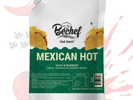 Mexican Hot Sauce - 1 Kg - Bulk Pack  - Horeca For Sale