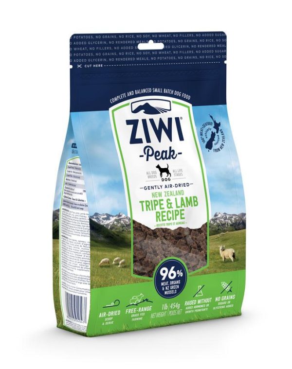 Ziwi Peak - New Zealand Tripe & Lamb - Air-Dried Dog Food - Various Sizes Supply