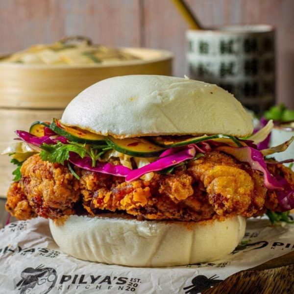 Mala  Fried Chicken Sandwich For Cheap