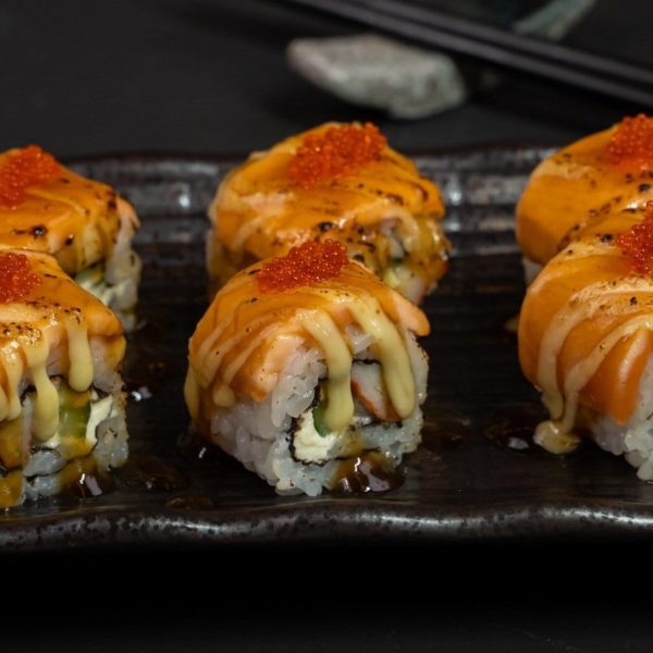 Salmon Aburi Sushi Discount