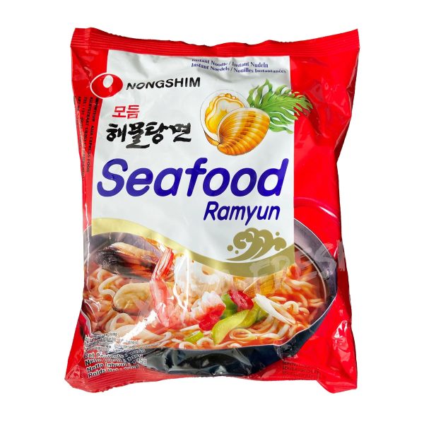 Instant Noodle Seafood Ramyun NONGSHIM 125g For Sale