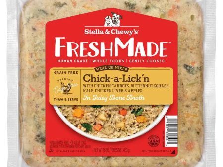 Stella & Chewy s - Freshmade Chick-A-Lick N - Gently Cooked Dog Food - 16oz (Local Delivery Only) Discount