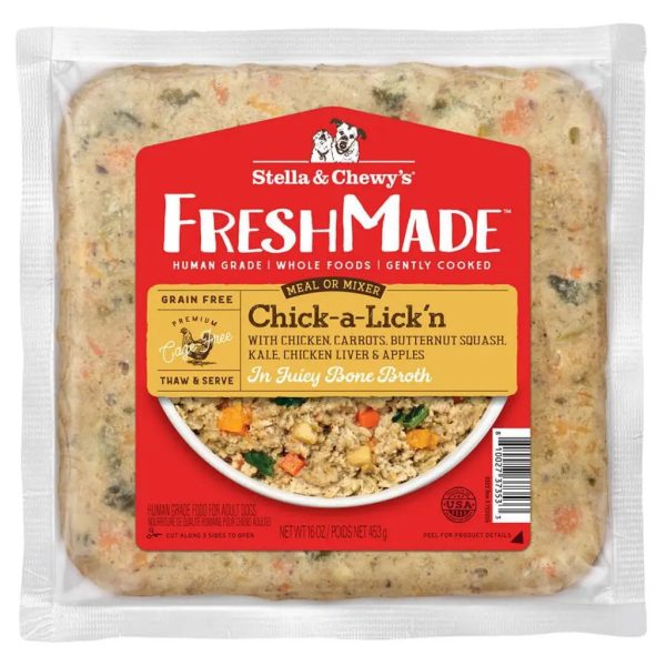 Stella & Chewy s - Freshmade Chick-A-Lick N - Gently Cooked Dog Food - 16oz (Local Delivery Only) Discount