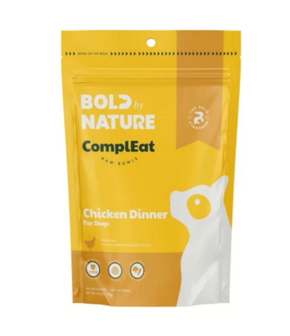 Bold By Nature - Chicken - Raw Dog Food - Various Sizes (Local Delivery Only) Online now