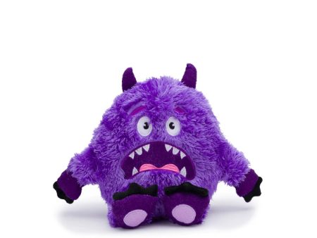 Fab Dog - Fluffy Medium Monster Purple Supply