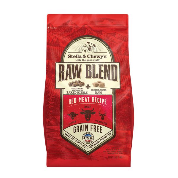 Stella & Chewy s - Raw Blend Baked Red Meat - Dry Dog Food - Various Sizes For Sale