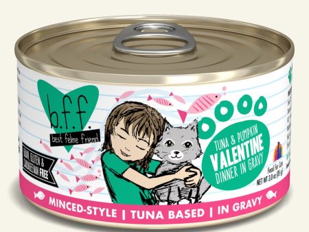 Weruva - B.F.F Valentine Tuna & Pumpkin Dinner in Gravy - Wet Cat Food - 3 oz Online Sale