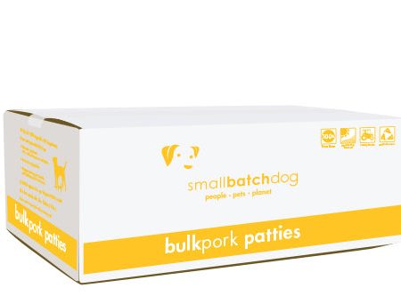 Small Batch - Frozen Pork Batch Patties - Raw Dog Food - 18 lb (PRE-ORDER-Local Delivery Only) For Cheap