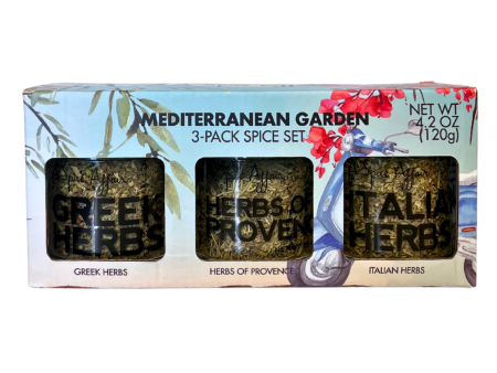 MEDITERRANEAN GARDEN 3-PACK SPICE SET (4.23 oz) Discount