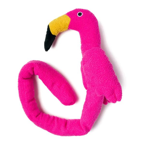 Fab Dog - Twisty Flamingo Toy Online now