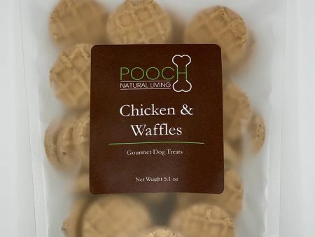 Pooch Natural Living - Chicken & Waffles Treats Sale