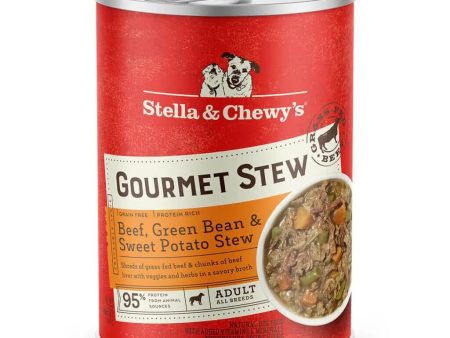 Stella & Chewy s - Gourmet Stew Beef, Green Bean & Sweet Potato - Wet Dog Food - 12.5oz Online Sale