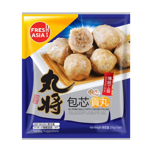 WJ Pork Balls with Chicken Filling FRESHASIA 200g Cheap