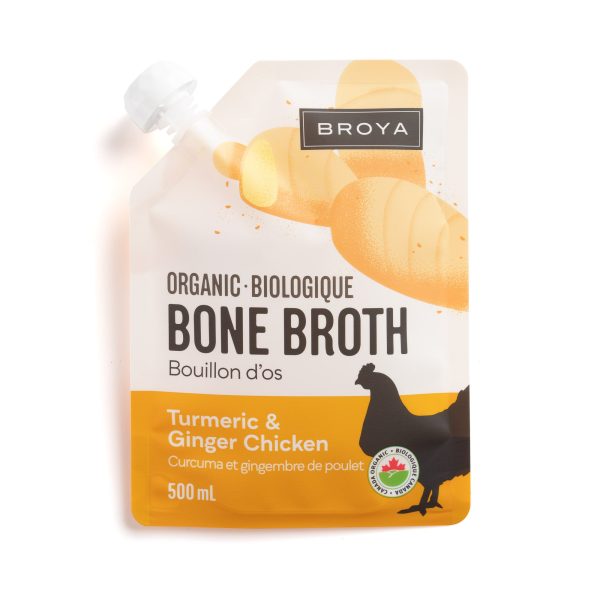 Turmeric & Ginger Chicken Bone Broth Supply