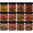 THE HOLY GRILL 12-PACK BBQ SPICE SET Online Hot Sale