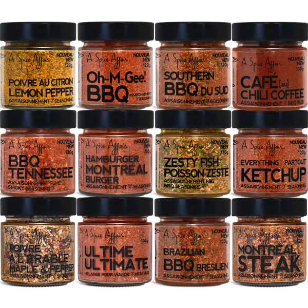 THE HOLY GRILL 12-PACK BBQ SPICE SET Online Hot Sale