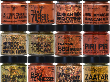 WORLD TOUR 12-PACK SPICE SET For Cheap