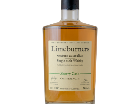 Limeburners Single Malt Whisky Sherry Cask Strength 61% Fashion