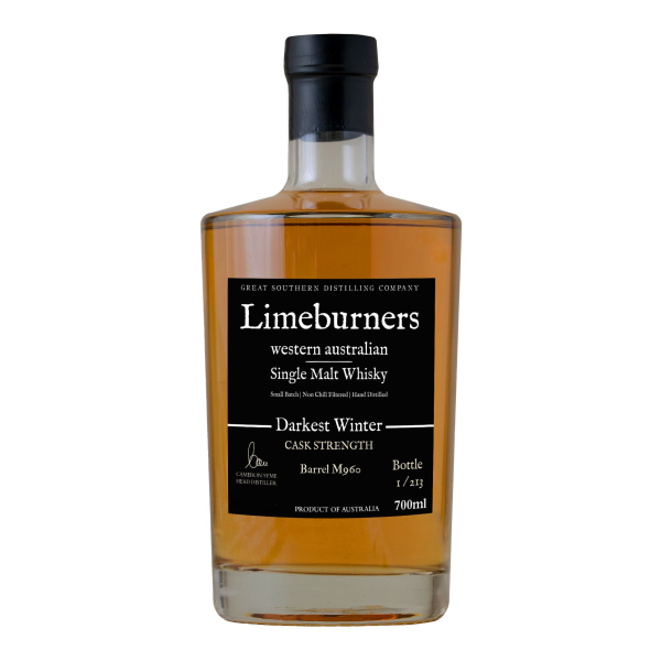 Limeburners Single Malt Whisky Darkest Winter 64.2% (M960) Online