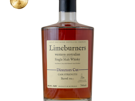 Limeburners Single Malt Whisky Directors Cut - Ale Cask 59.4% (AWARD PM77) - 700ML For Cheap