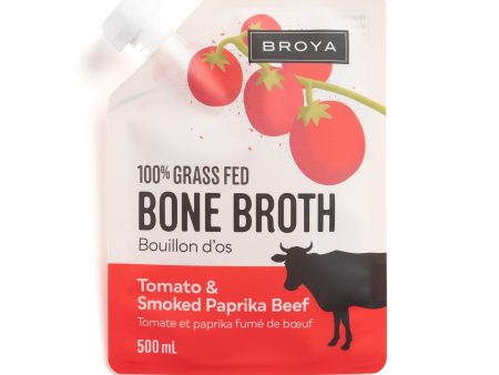 Tomato & Smoked Paprika Beef Bone Broth on Sale