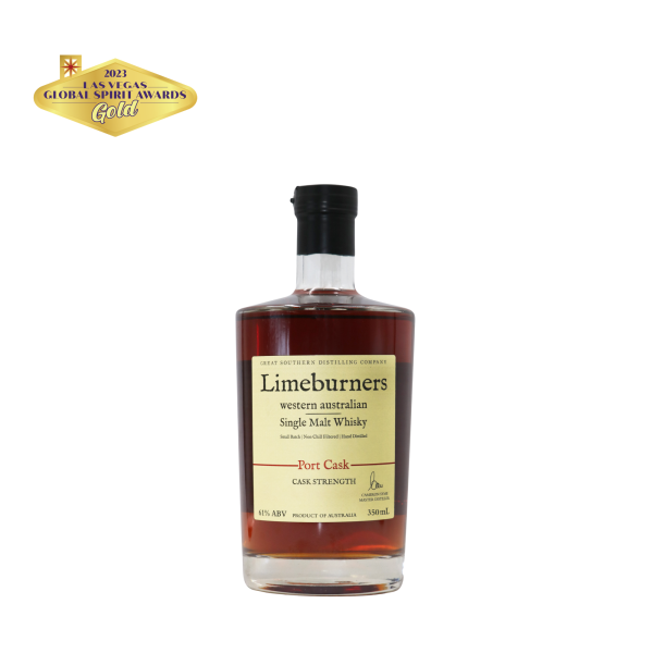 Limeburners Single Malt Whisky Port Cask Strength 61% (AWARD M607) Online Hot Sale