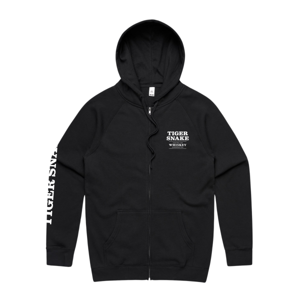 Tiger Snake Zip Hoodie (Black) Online