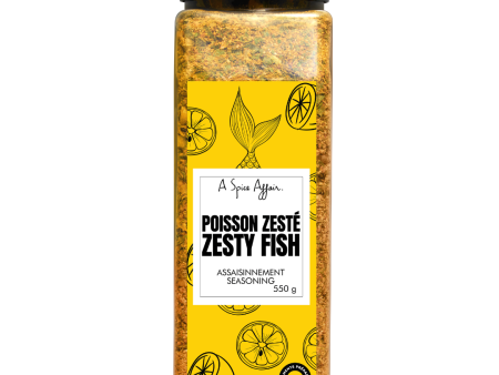 ZESTY FISH RUB 550 G (19.4 oz) Fashion