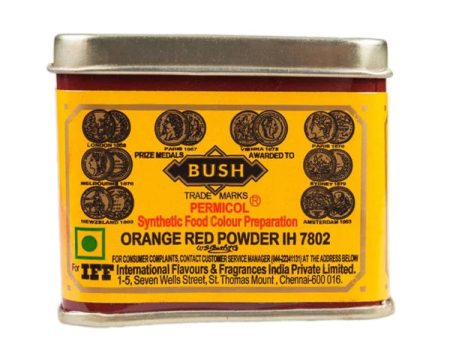 Bush Orange Red Food Colouring Online Sale