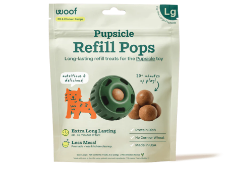 Woof - Chicken Pupsicle Refill Pops Hot on Sale