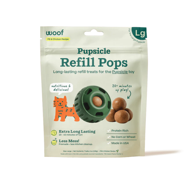 Woof - Chicken Pupsicle Refill Pops Hot on Sale